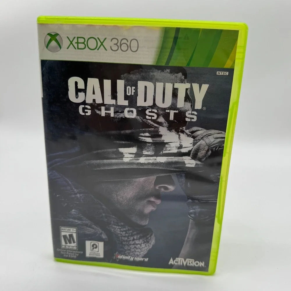 Call of Duty Ghosts Xbox 360 Activision Infinity Ward 2-Disc Set FPS Video Game